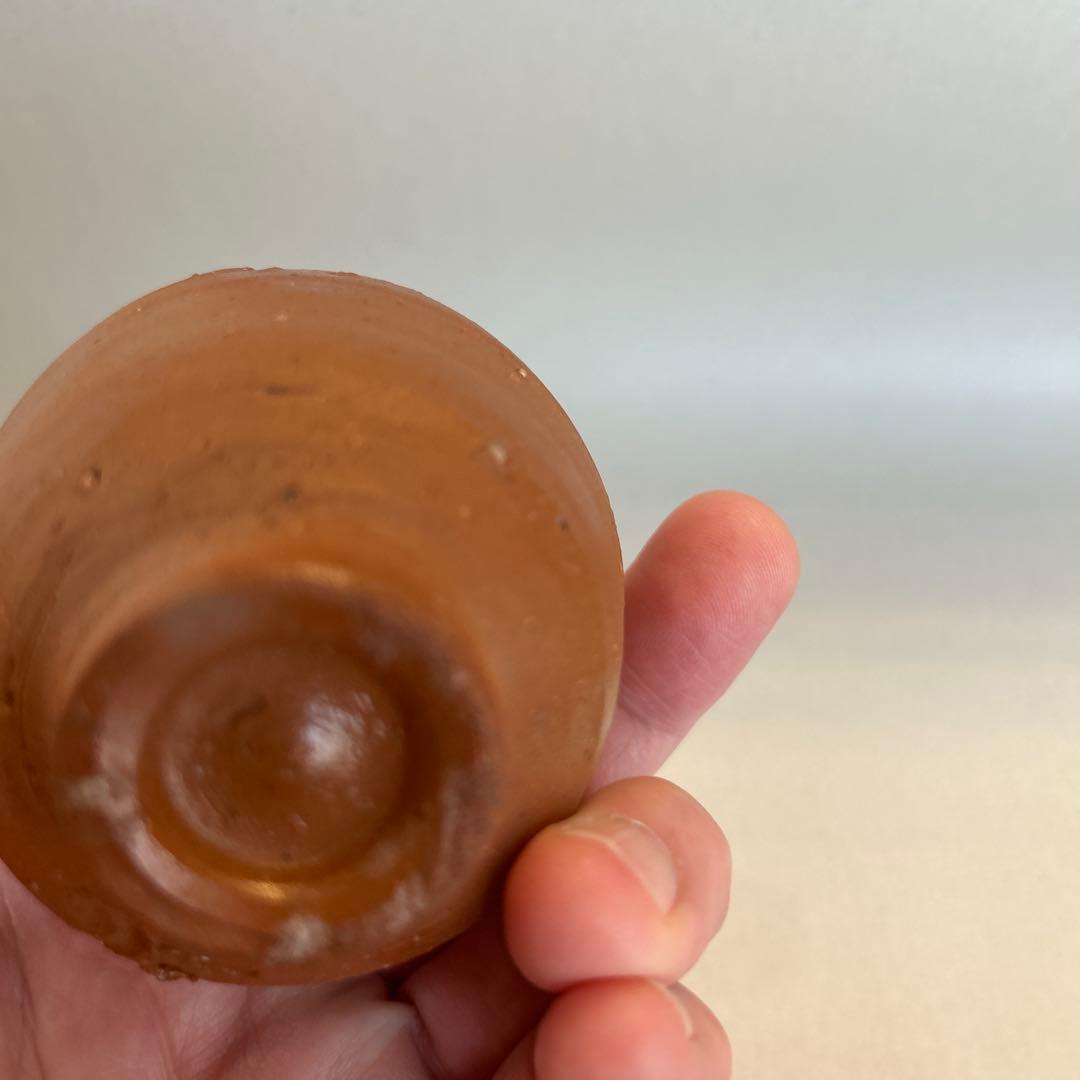 『値引き』【貴重】人間国宝　藤原啓 ぐい吞　 火縄