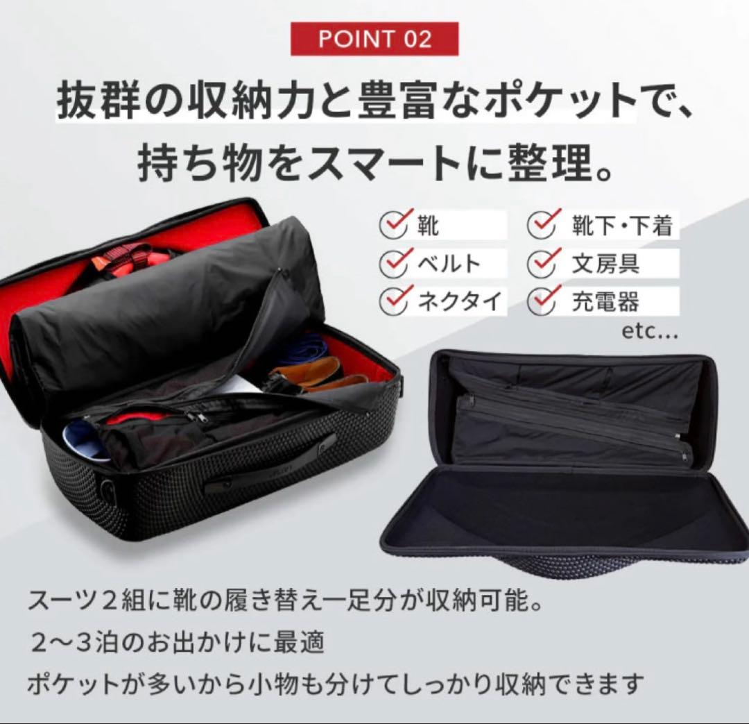 【新品】Lat56° ガーメントバッグ スーツケース トラベルバッグ 27L