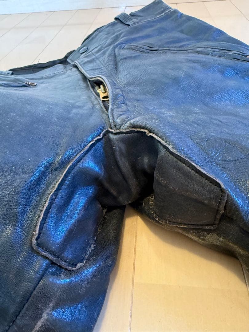 ビンテージ　50's レザーパンツ　革パンツ　vintage Langlitz