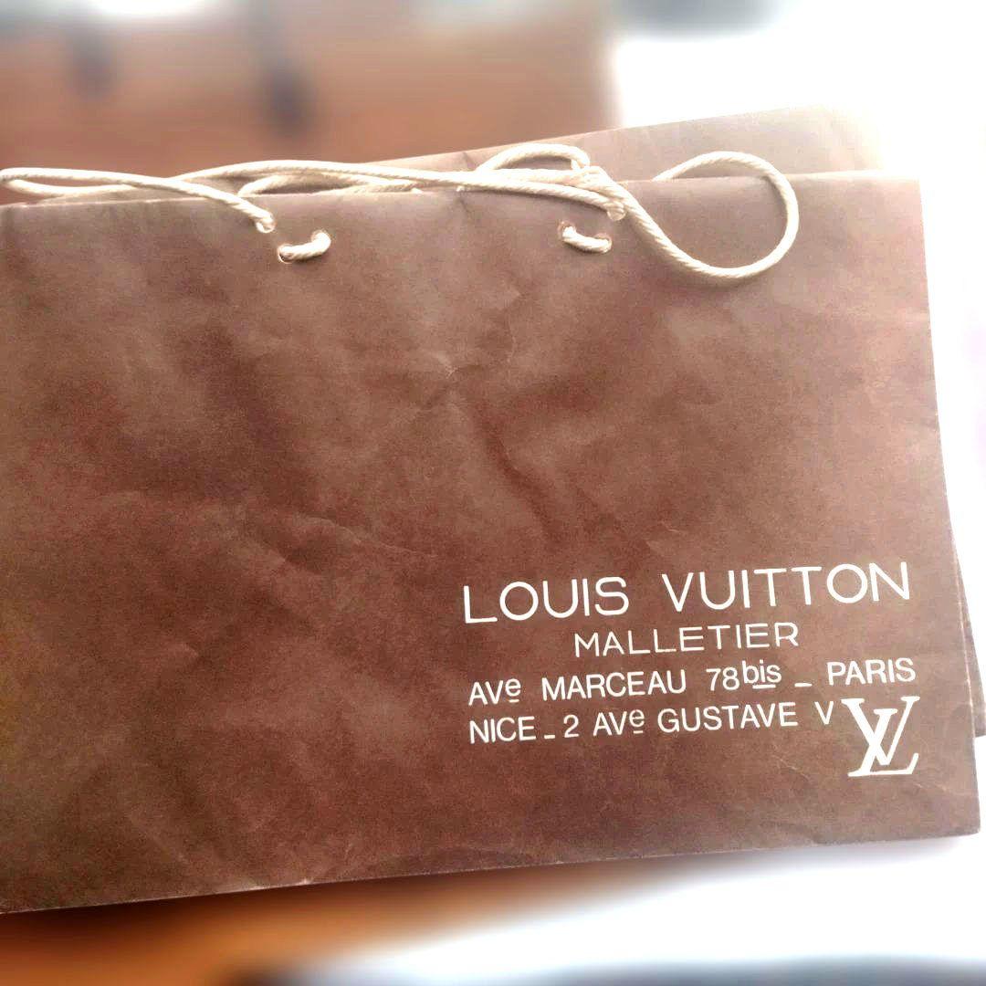 LOUIS VUITTON PARIS　ショップ袋２枚組