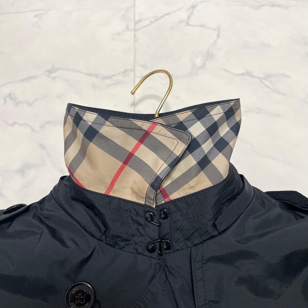 Burberry ロンドン トレンチコート ナイロン ノバチェック ポケッタブル