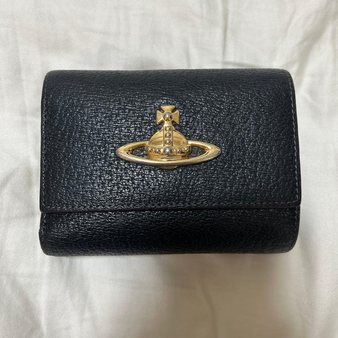 【送料無料】【Vivienne Westwood】二つ折がま口財布