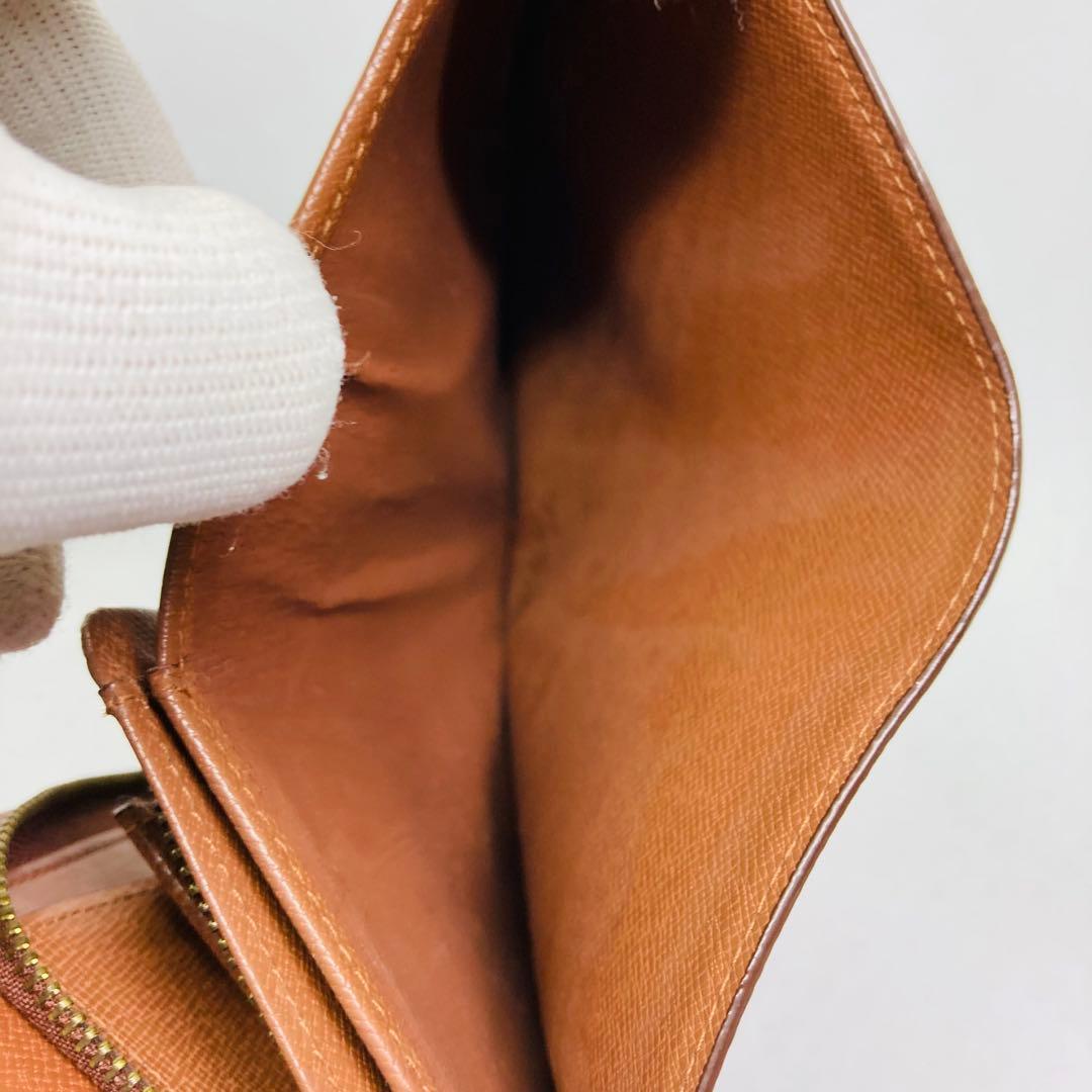 ルイヴィトン ポルトフォイユ トレゾール 財布 L字ファスナー 855