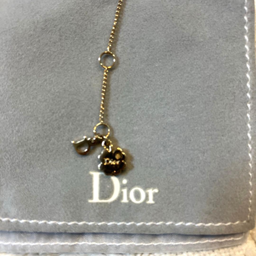 Dior ハートモチーフ ゴールドブレスレット