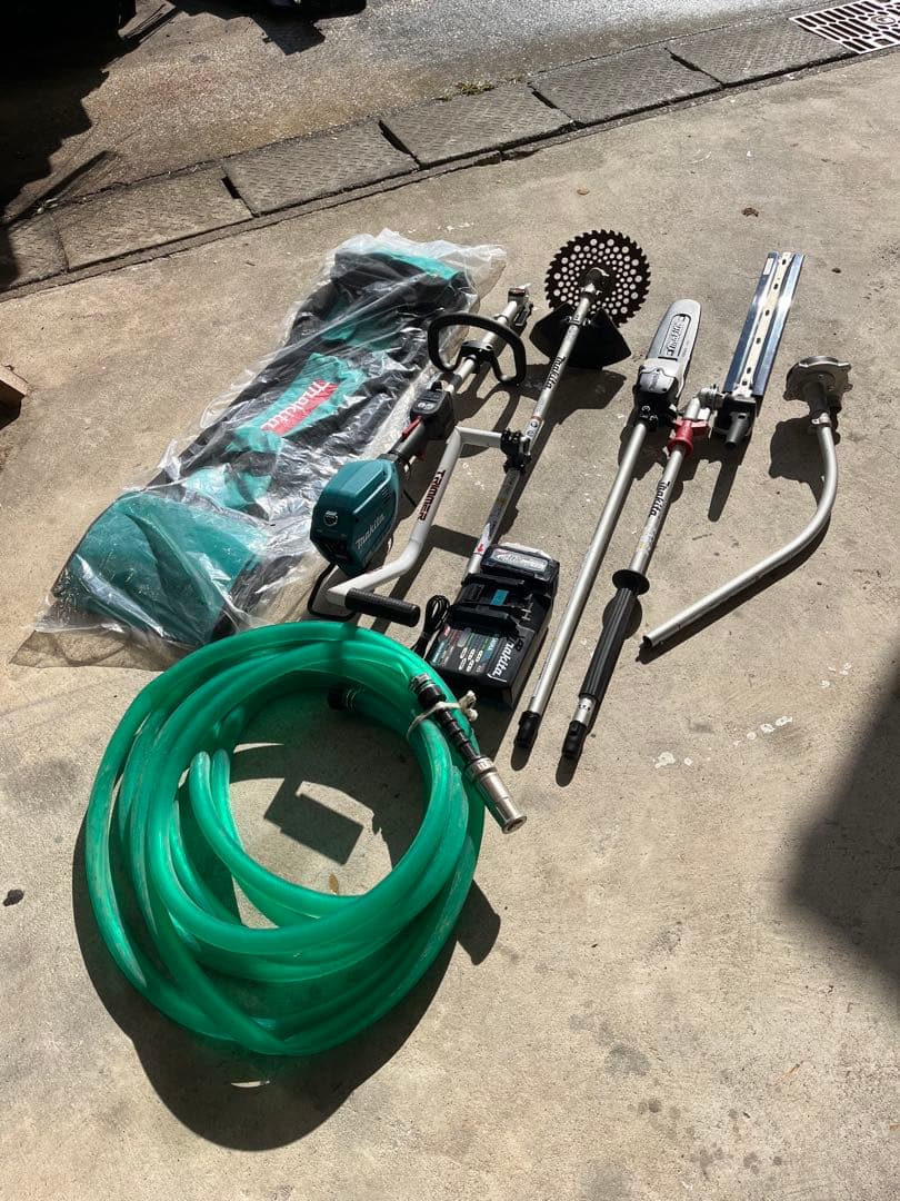 充電式スプリット草刈、40Vmax