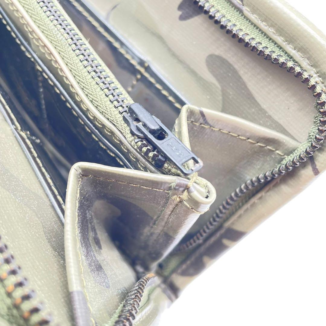 訳あり 極希少 SOPHNET LUGGAGE LABEL カモ柄 財布 コラボ