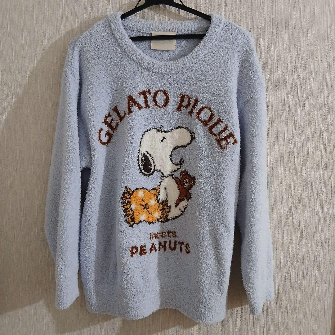 ★ジェラートピケ★スヌーピープルオーバー&ロングパンツセット