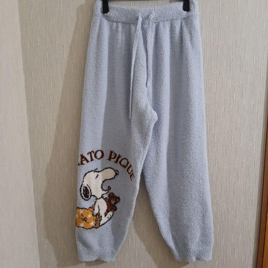 ★ジェラートピケ★スヌーピープルオーバー&ロングパンツセット