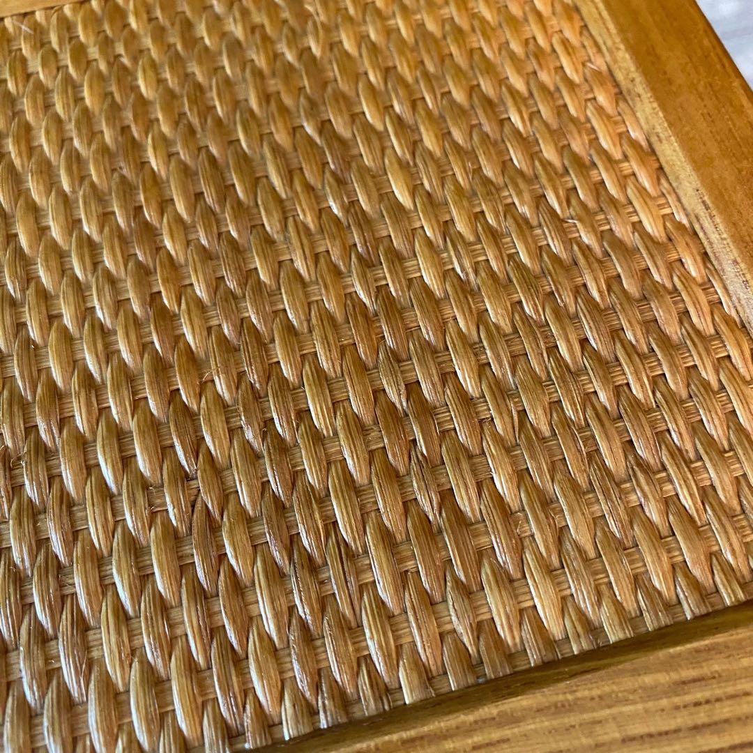 未使用 ジュエリーケース 籐 ラタン インテリア アンティーク 小物入れ