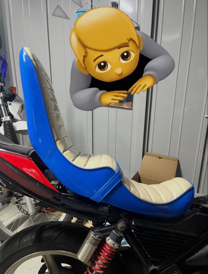 ゼファー400 三段シート　40cm 3段　シート　C4