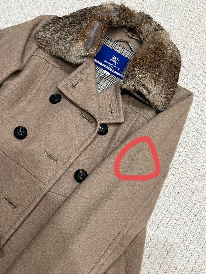 BURBERRY BLUE LABEL ウールコート