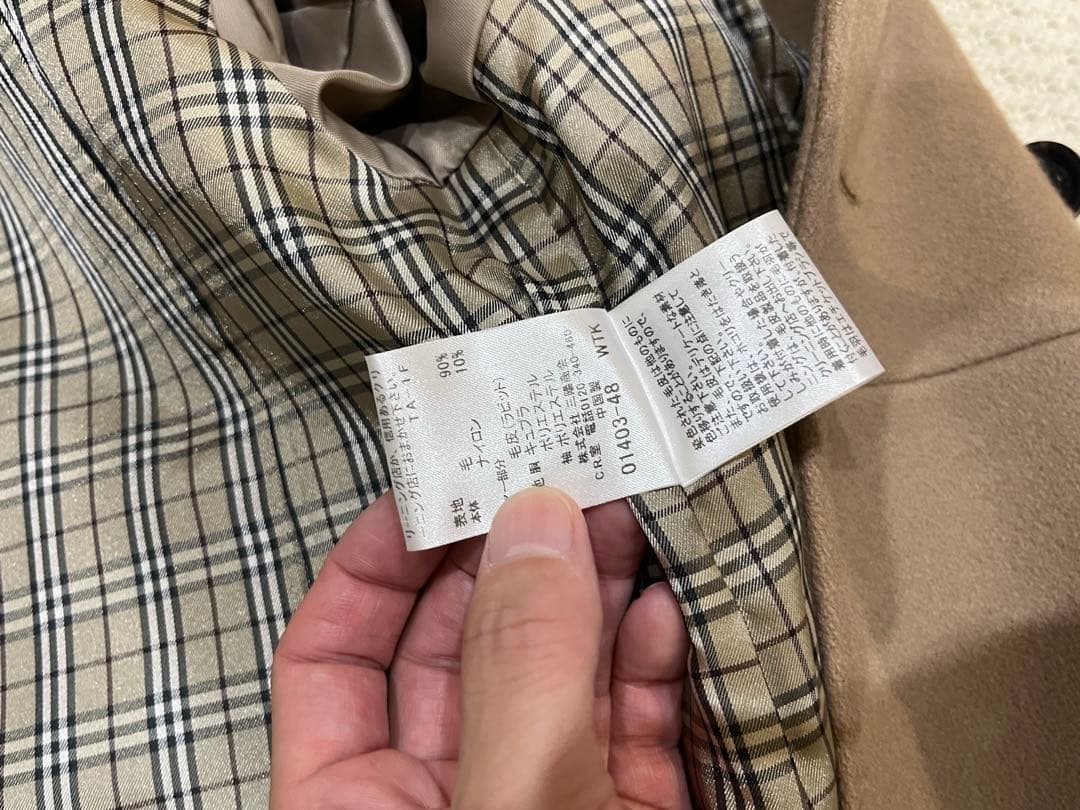 BURBERRY BLUE LABEL ウールコート