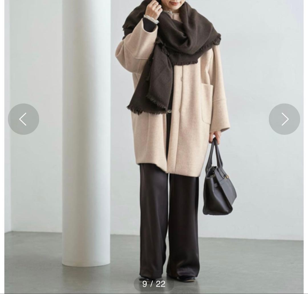 IENA NIMNIMDUAI ストール ブラウン