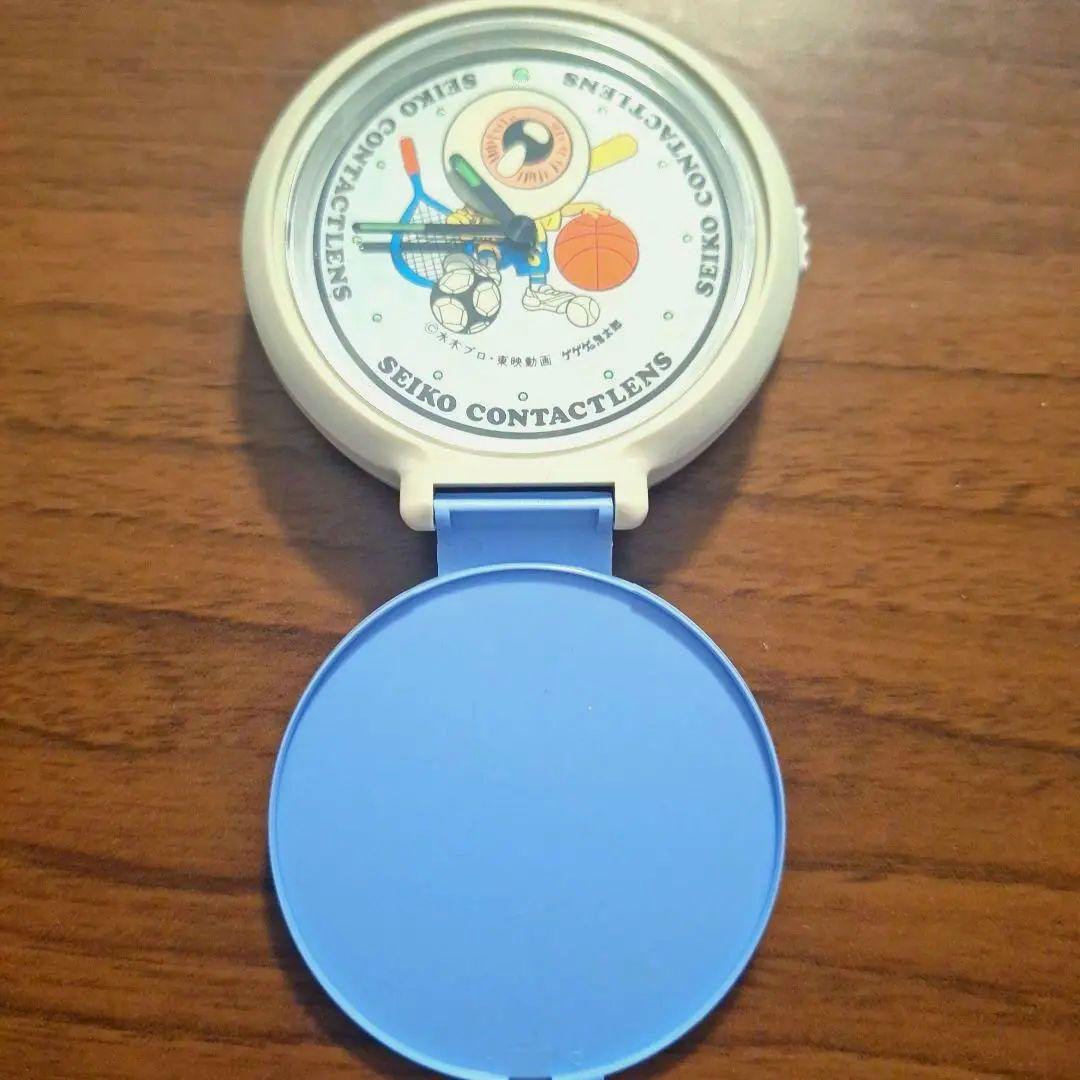 未使用 ゲゲゲの鬼太郎 目覚まし時計 CONTACTLENS 目玉おやじ