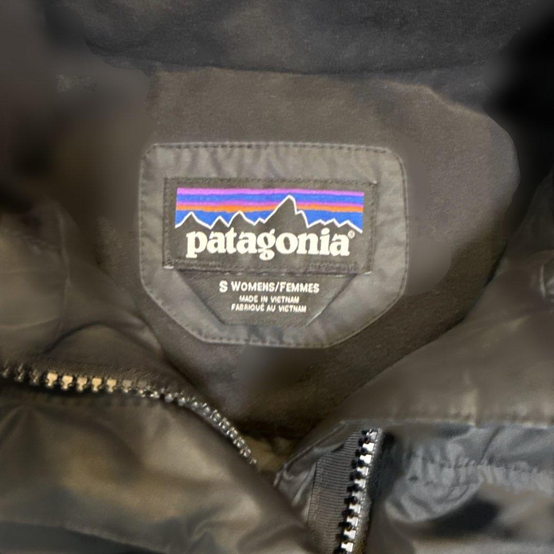 希少モデル　パタゴニア　ダウンベスト　レディース　サイズS ブラック