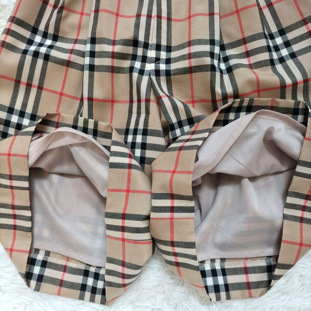 ★美品★Burberrys バーバリー キュロットパンツ ノバチェック L