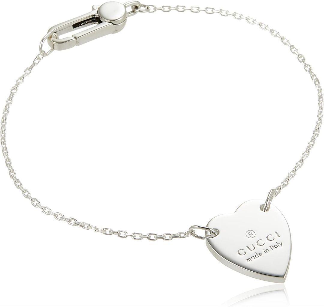 GUCCI グッチ ブレスレット 223513-J8400 ハートロゴプレート