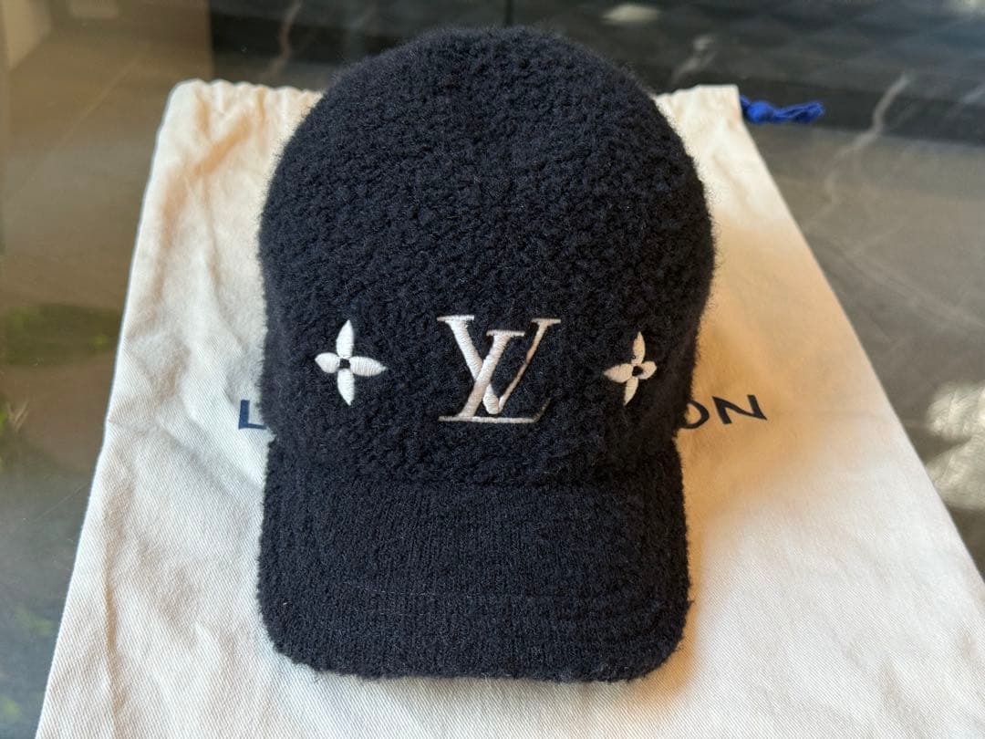 LOUIS VUITTON ルイヴィトン フライトモード ウールグラム キャップ