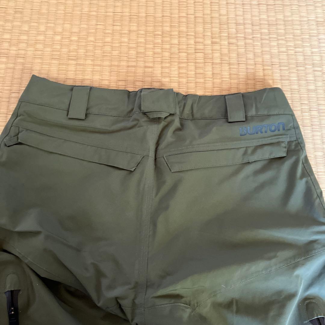 Burton 迷彩柄 スノーボードウェア Lサイズ上下セット