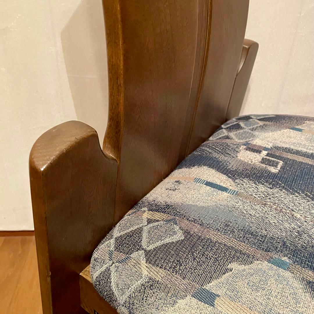 【karimoku】食堂椅子CT6255TP(2001年生産)No.1