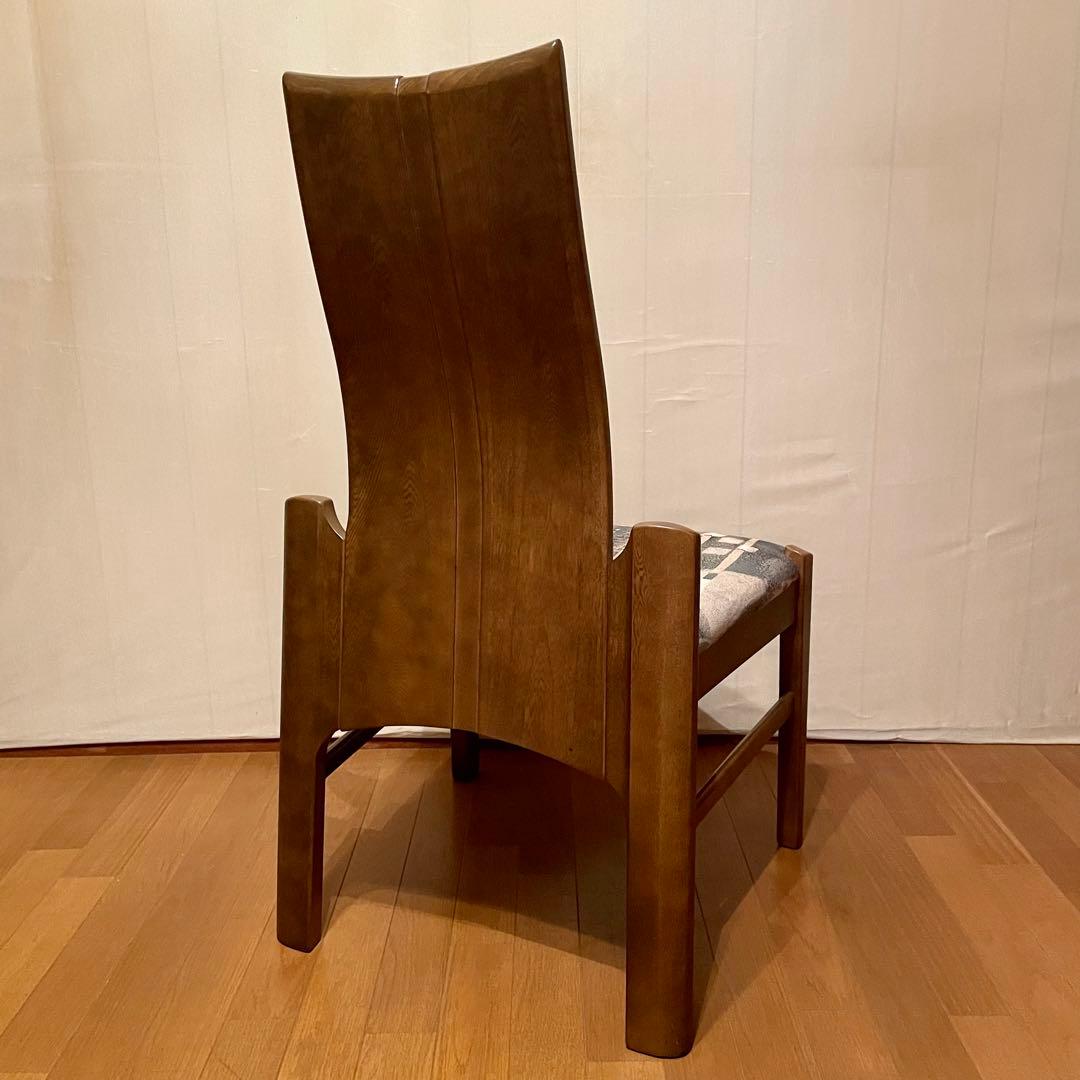 【karimoku】食堂椅子CT6255TP(2001年生産)No.1