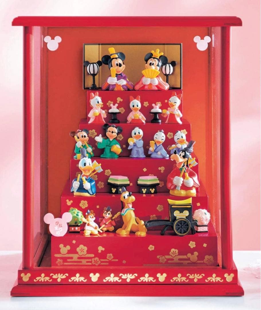 原品限り早い者勝ち‼️✨Disney 段飾り雛人形５段飾り✨3月５日まで限定値下✨