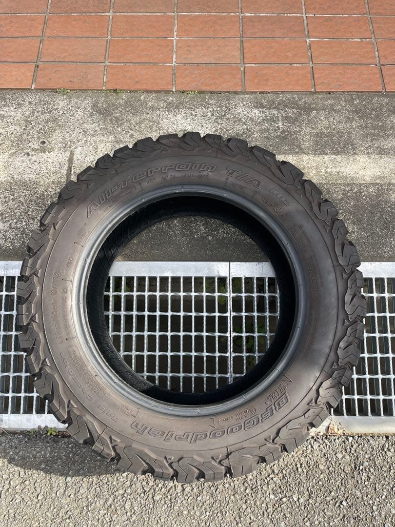 まだまだ使える！BFGoodrich オールテレーンタイヤ　225/65r17