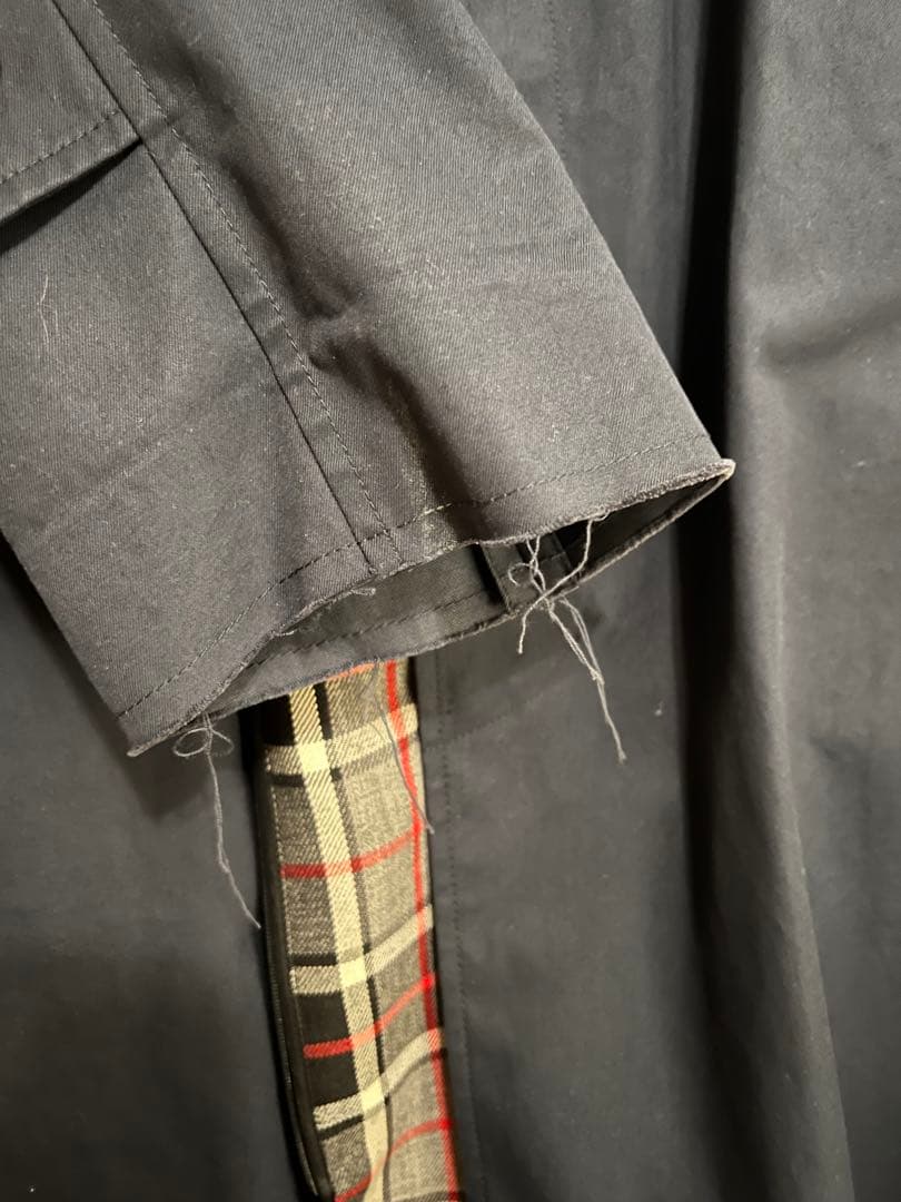 BALENCIAGA ネイビー トレンチコート