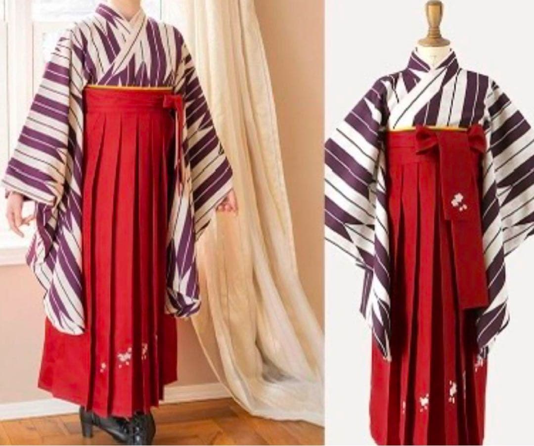 キャサリンコテージ　小学生　卒業式袴6点セット140センチ