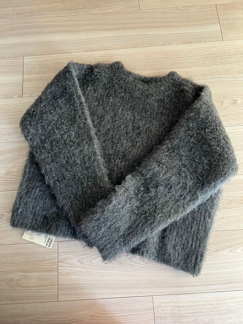 週末お値下げ新品Whim Gazetteミックスヤーンクルーネックニット