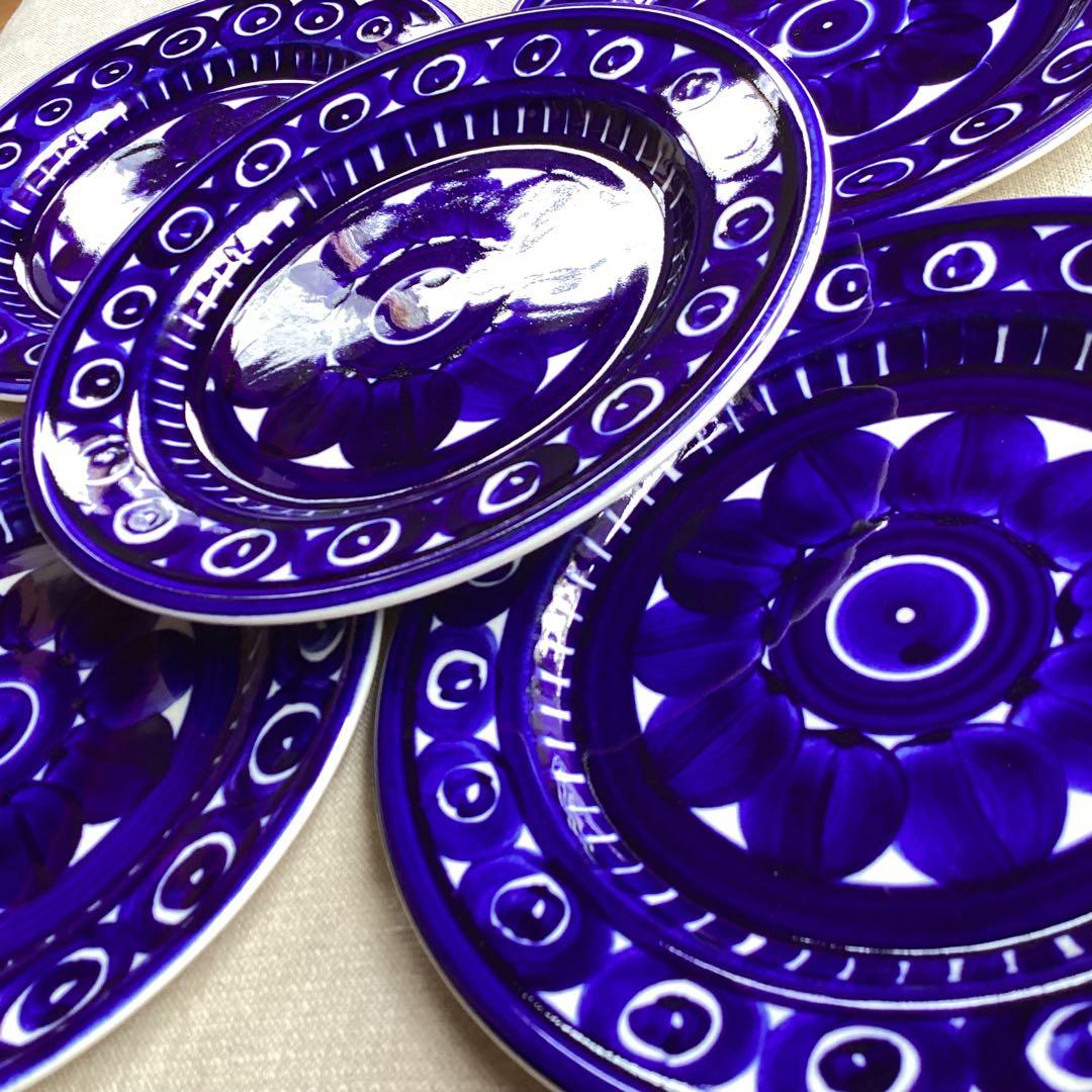 ARABIA バレンシア プレート 19cm ５枚