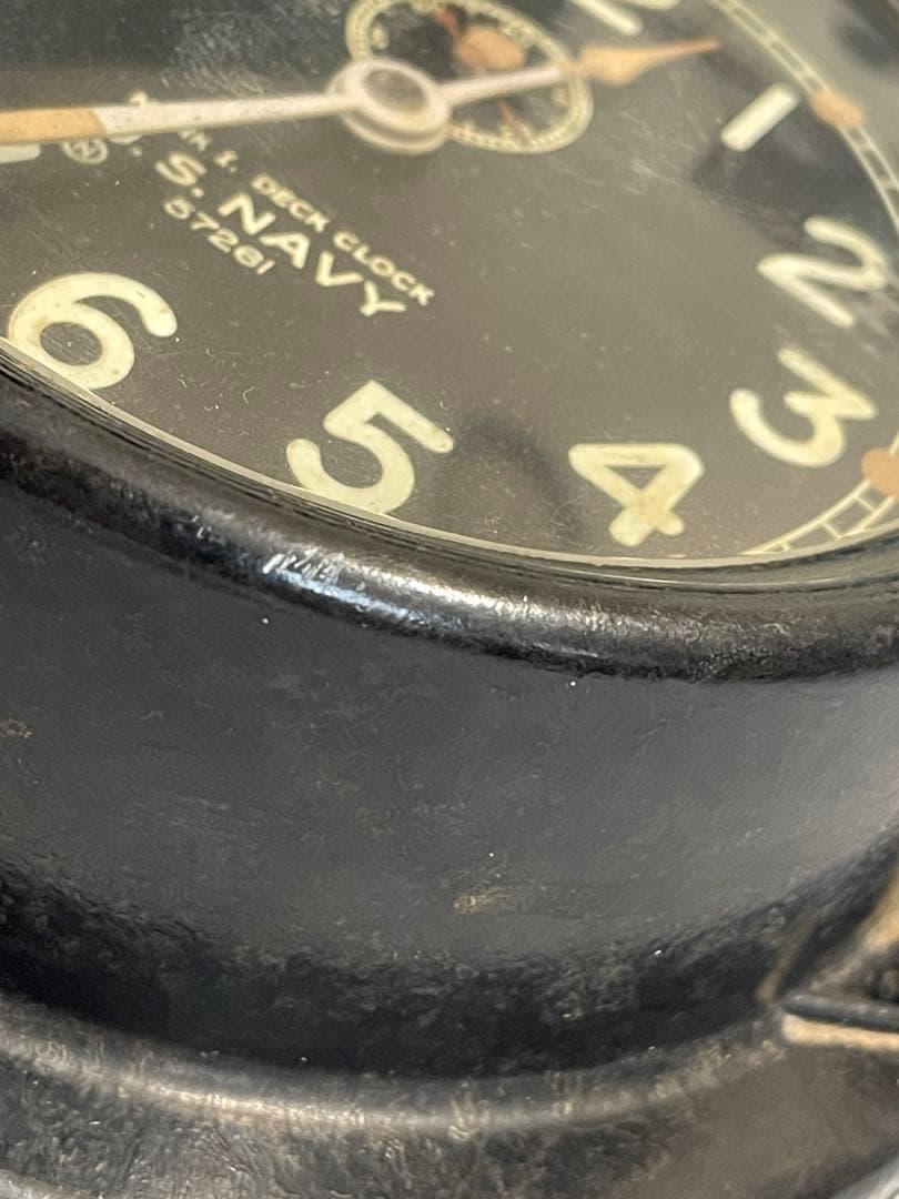 1940's Chelsea Clock US.Navy 掛け時計アンティーク