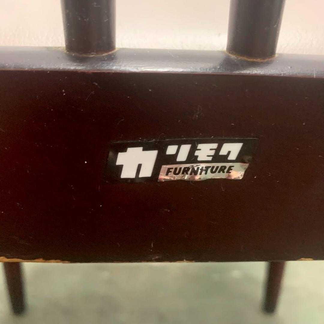 【カリモク】刈谷木工 ダイニングチェア 木製チェア 木製家具 ④ Y1813