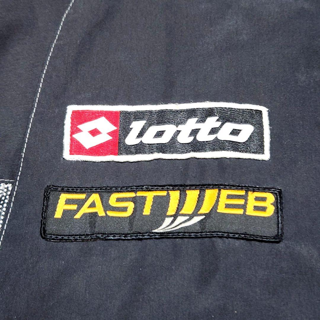 SS級 レア lotto ロット ユベントス ジャケット ロゴ 刺繍01 02