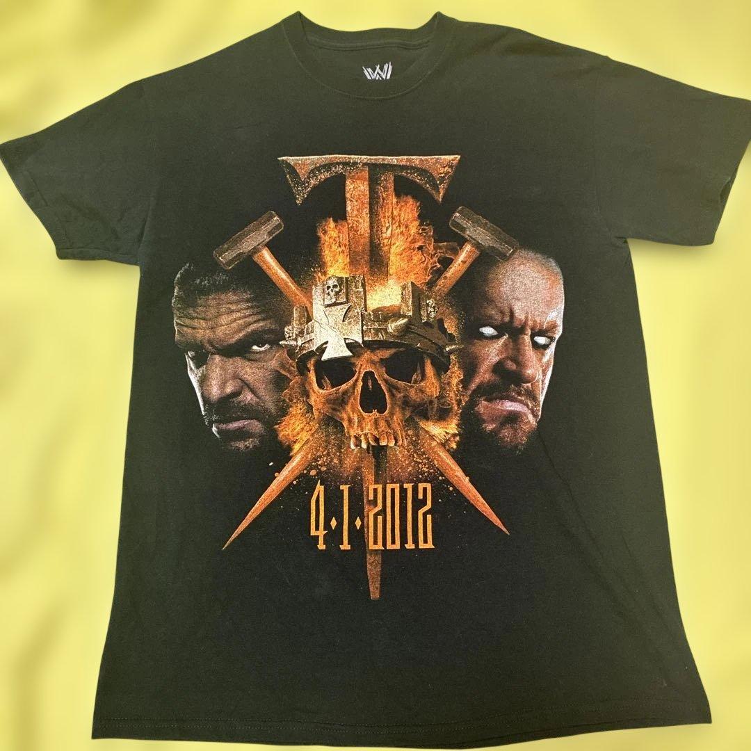 WWE Tシャツ　レッスルマニア　WWF HHH アンダーテイカー