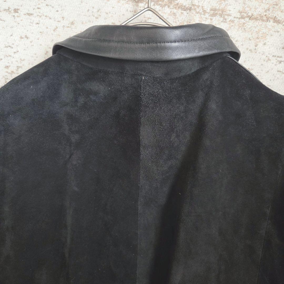 vintage シャルルジョルダン 本革レザーコート大きめシルエット　38/M