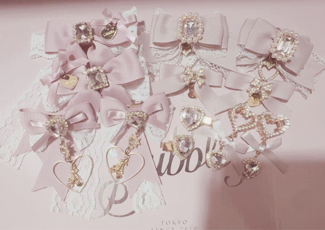 ♡ LIZLISA ヘアクリップ セット ♡