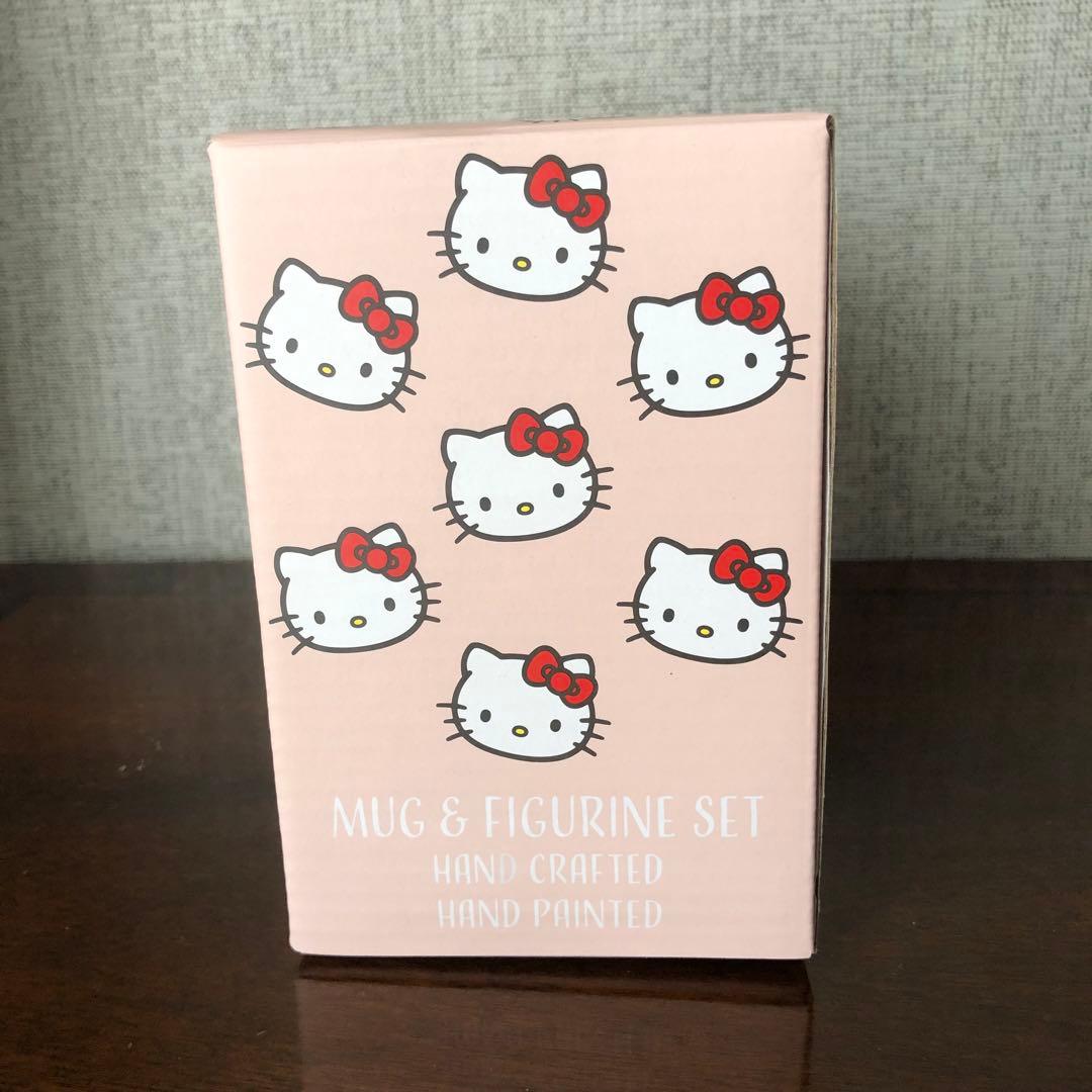 ハローキティ ポルカドットフィギュア ギフトセット ブルースカイ クレイワークス