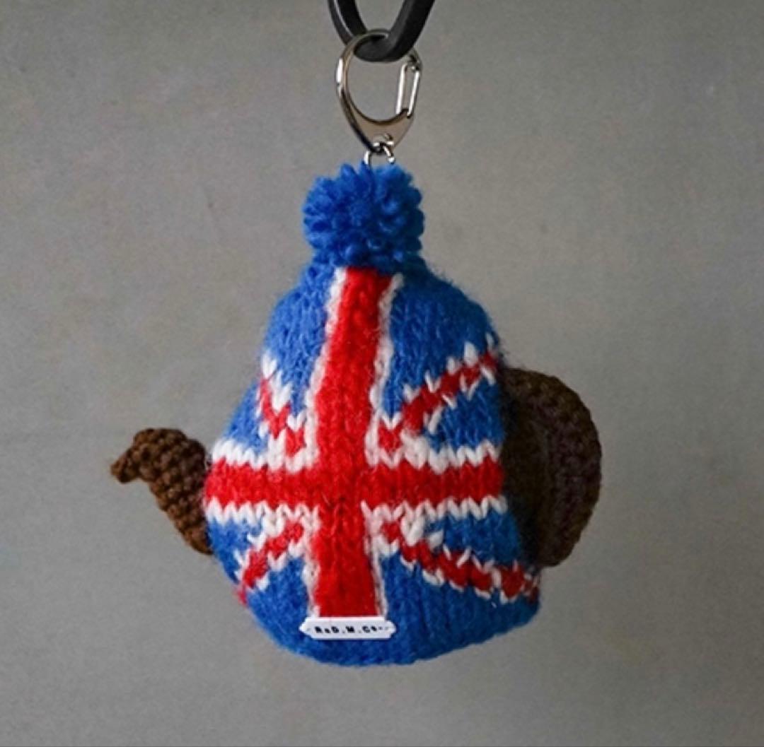 新品　オールドマンズテーラー　ハンドニット　ハーフカップ　キーリング