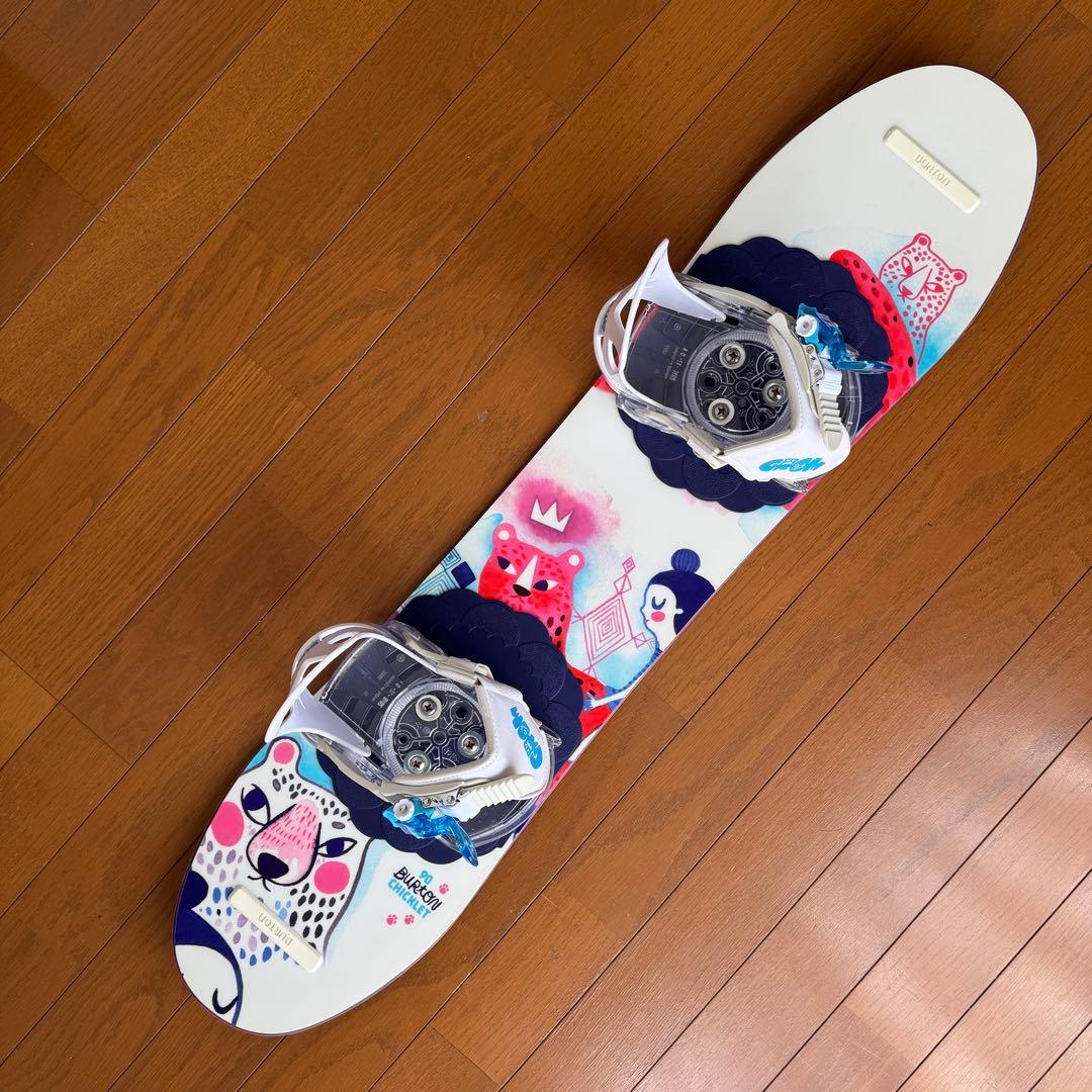 【正規品】BURTON/90cm/スノーボードバインディング付き(3~7歳向け)