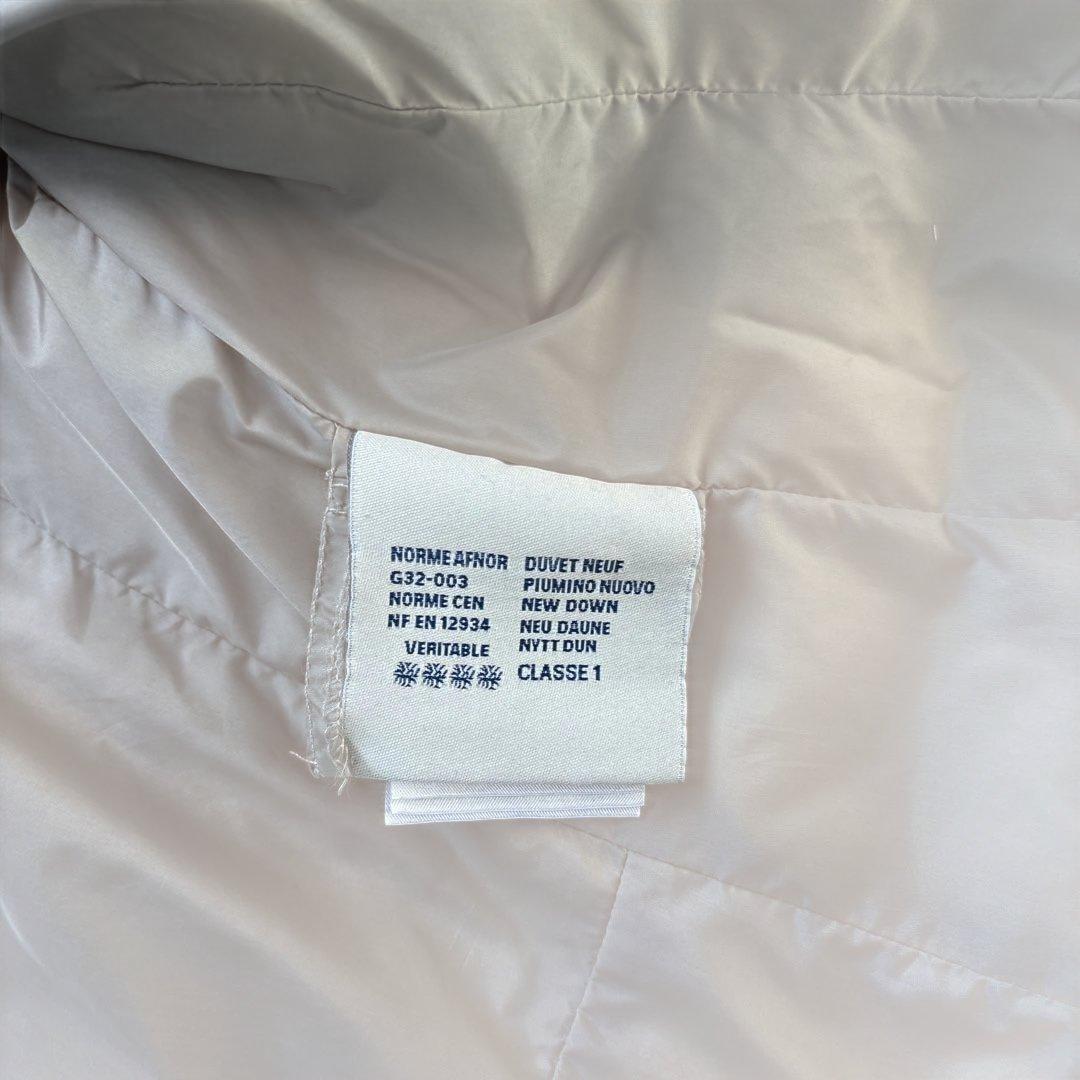 MONCLER ベージュ ダウンジャケット フード付き サイズ0