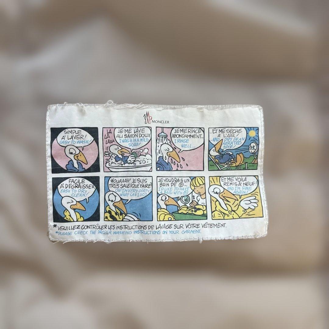 MONCLER ベージュ ダウンジャケット フード付き サイズ0