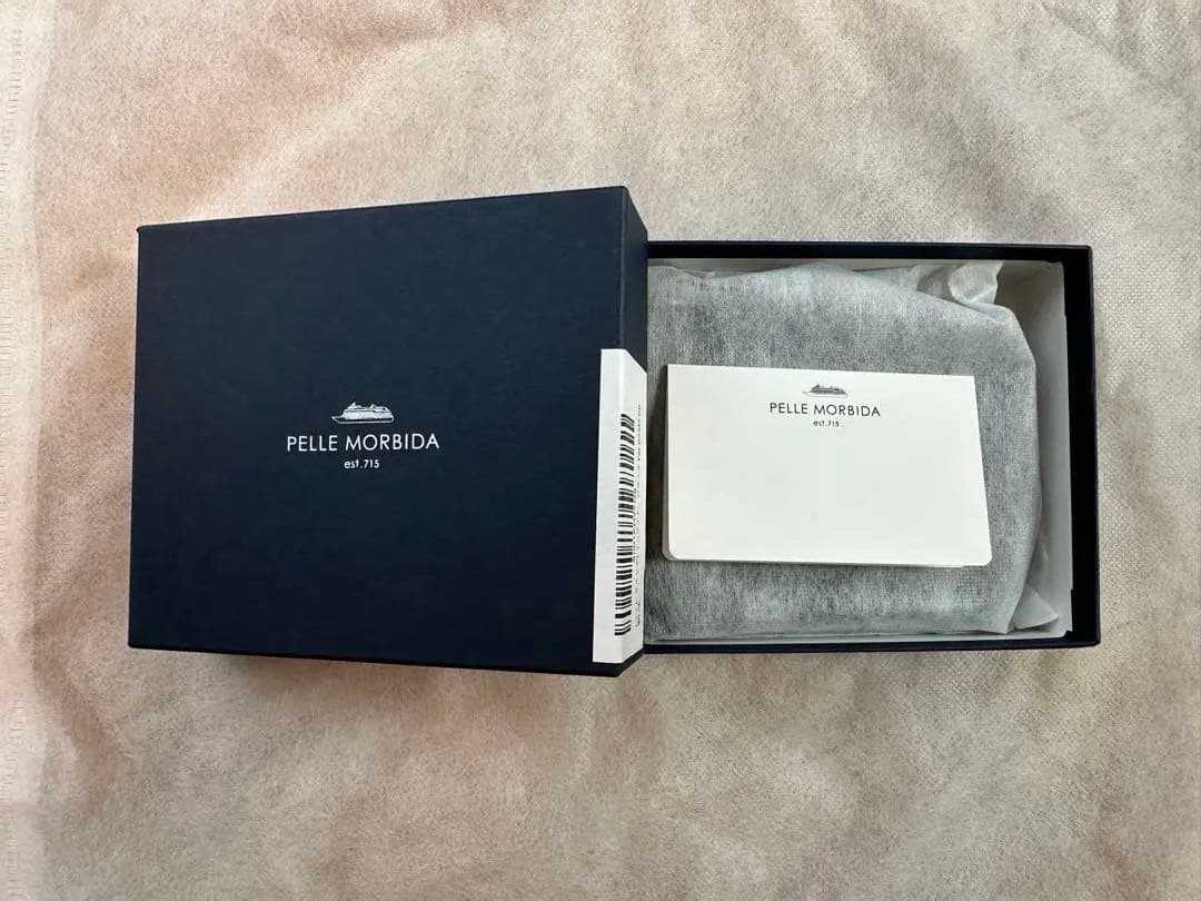 ペッレモルビダ　L字型財布　PM-BA333-BK