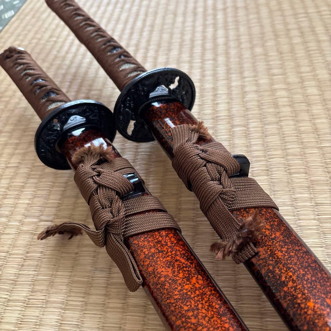 模造刀　日本刀 大刀と小刀のセット