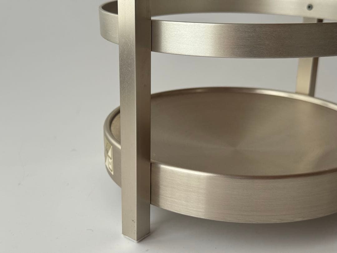 ポストモダン ステンレス 傘立て デッドストック 昭和レトロ 未使用