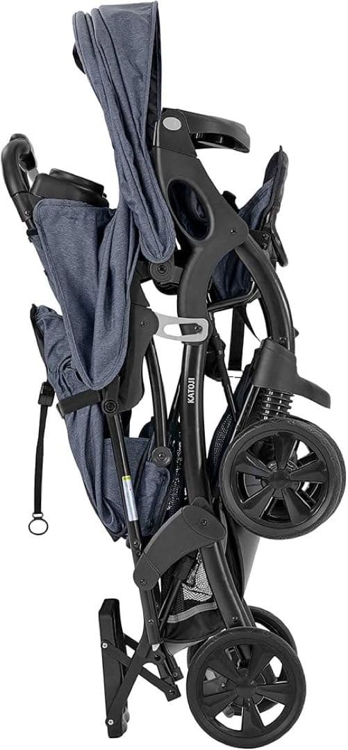 しろまる様 KATOJI ベビーカー ２人でゴーDX（デニム）レインカバー付き