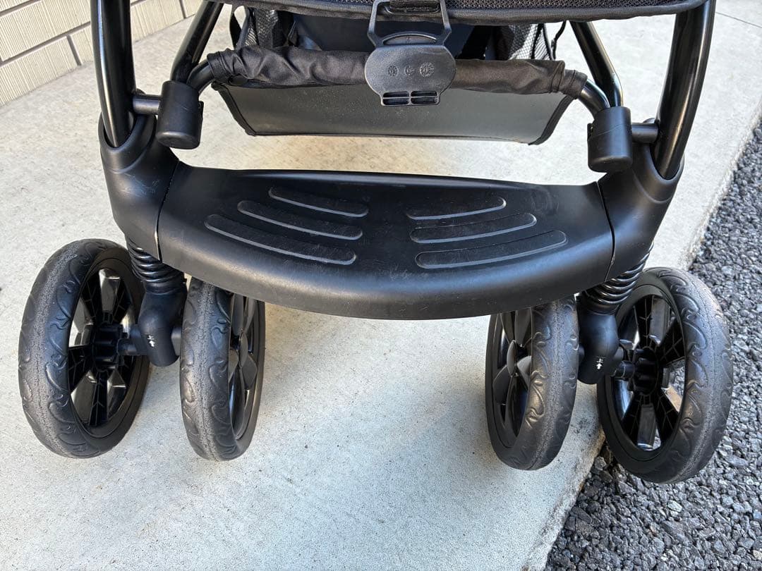 しろまる様 KATOJI ベビーカー ２人でゴーDX（デニム）レインカバー付き