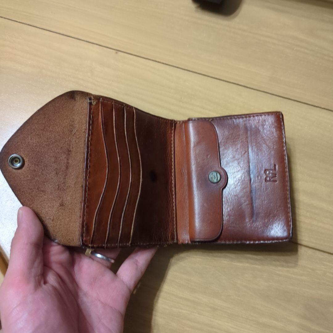 ＲＲＬ 　ラルフローレン　コンチョ　レザーウォレット　インド製