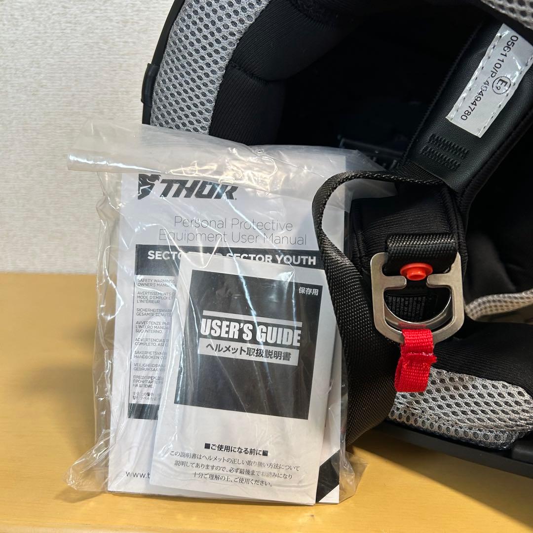 【新品・未使用】 THOR ヘルメット　バイク　オフロード　モトクロス