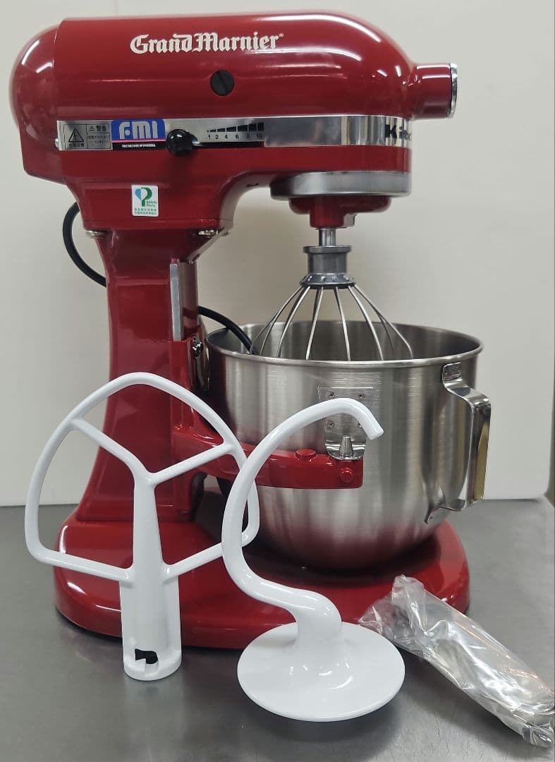 新品未使用キッチンエイドミキサー KSM5ER グランマルニエ仕様 卓上ミキサー